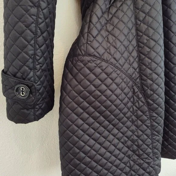 TRU TRUSSARDI, Women’s Quilted Jacket, Raincoat, Utility, Euro 48, Italy - Picture 8 of 11